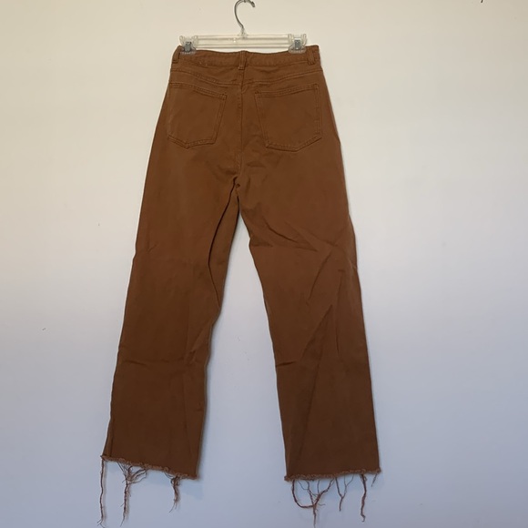 High Waisted, Cropped Wide Leg Pants - Picture 2 of 3